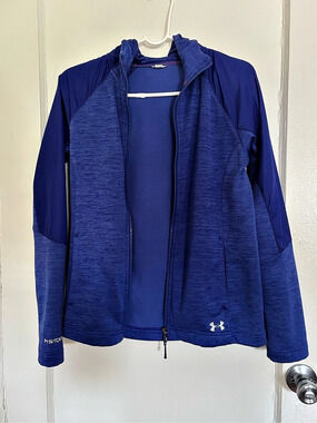Under Armour Blue Athletic Jacket Like New